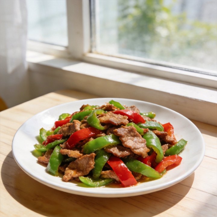 青椒炒肉