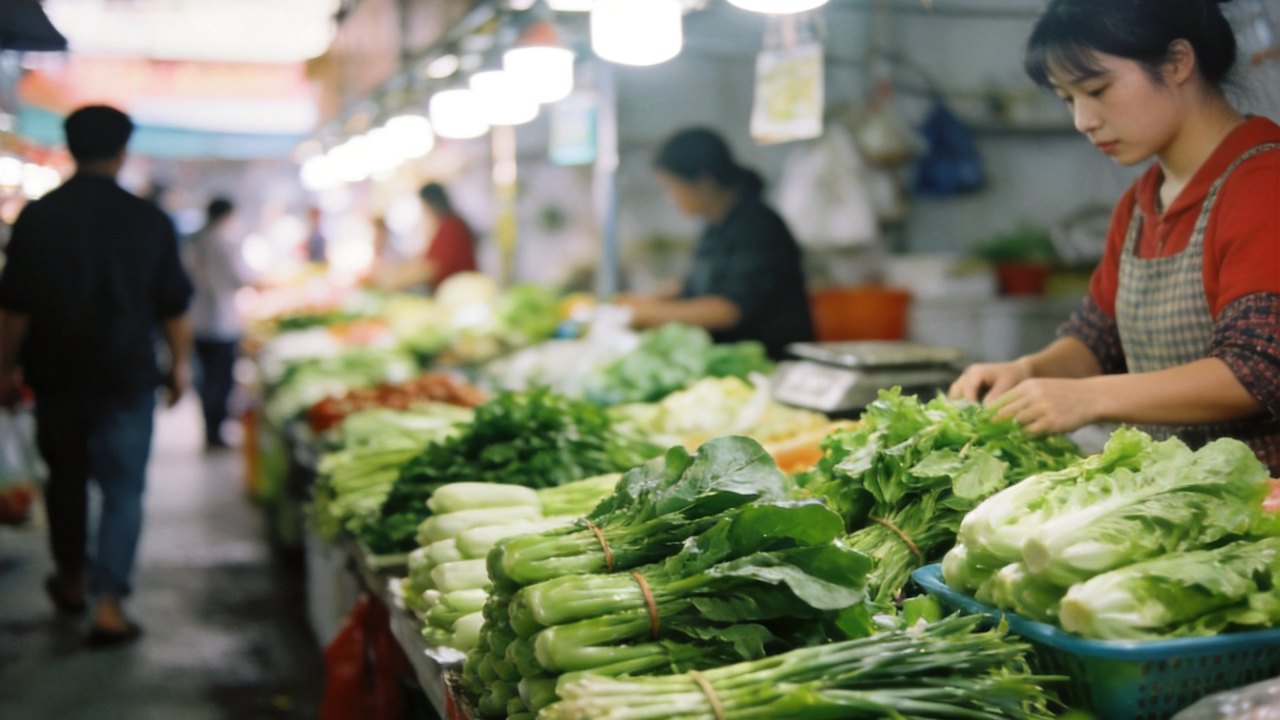 早市菜市场新鲜直采